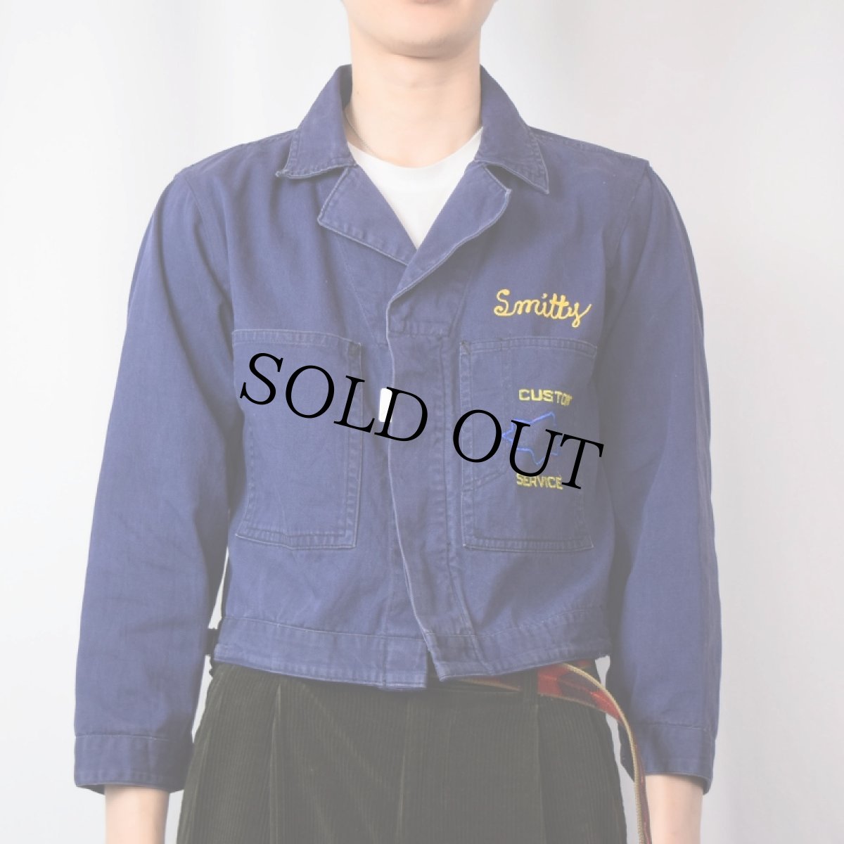 画像3: 〜50's NEVER RIPUM PHILA ワークジャケット (3)