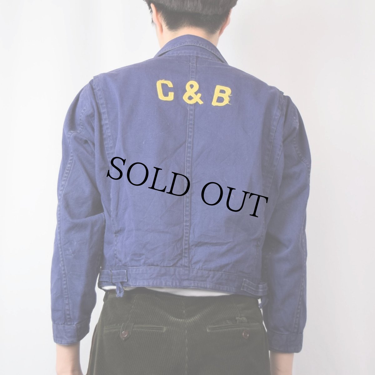 画像4: 〜50's NEVER RIPUM PHILA ワークジャケット (4)