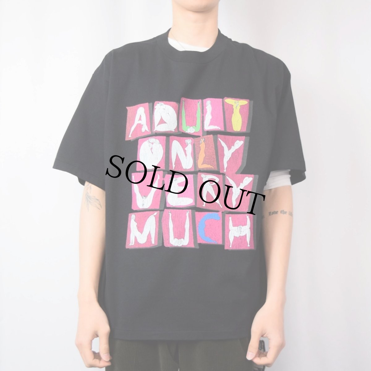 画像2: CULTURES "very much" BLACK【XL】 (2)