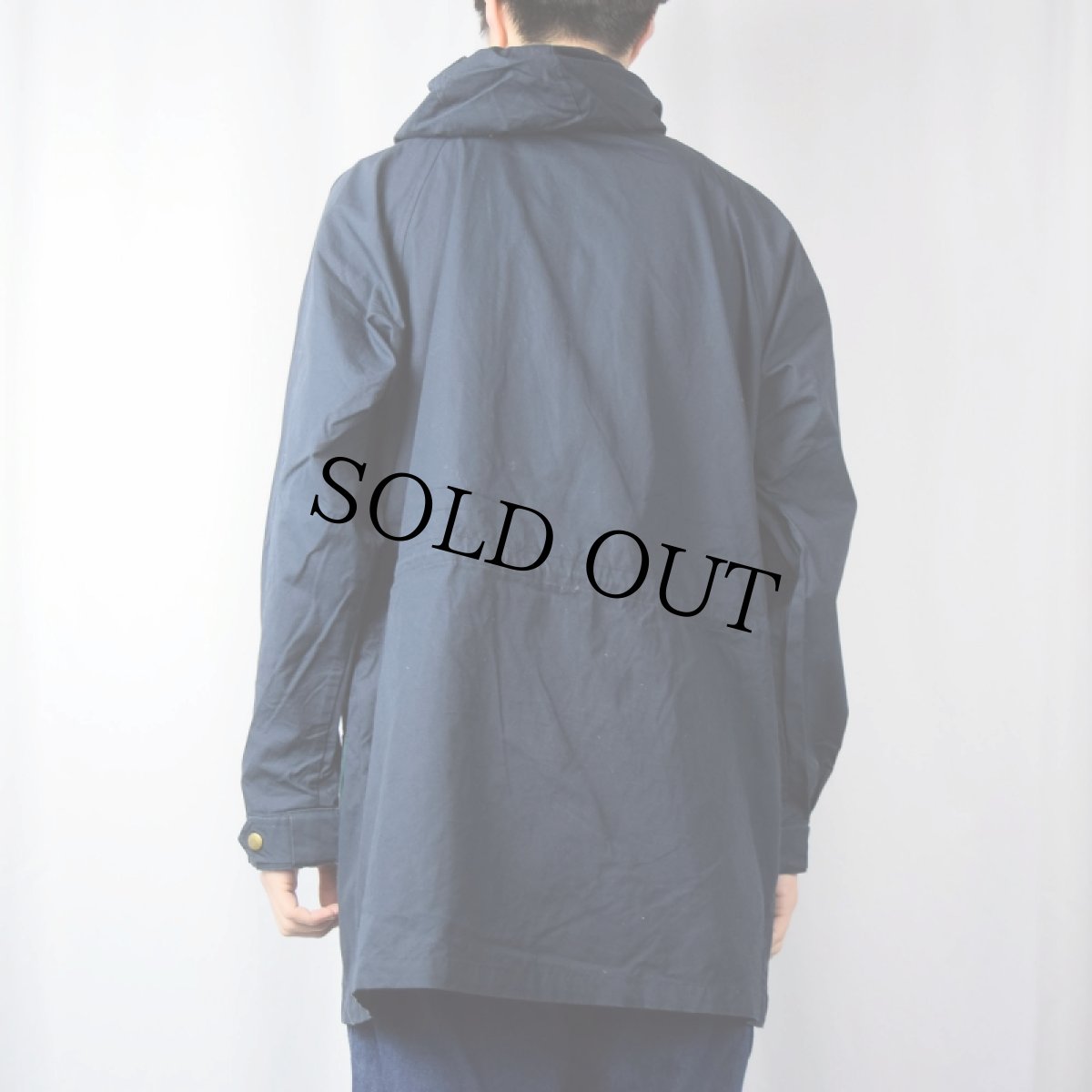 画像3: 【SALE】 90's POLO Ralph Lauren コットンマウンテンパーカー NAVY M (3)