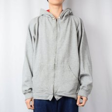 画像2: 90's GAP ATHLETIC スウェットジップパーカー XL (2)