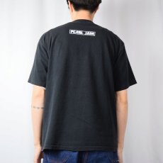 画像4: 90's PEARL JAM USA製 "TARGET LOGO" オルタナティブロックバンドTシャツ BLACK L (4)