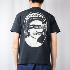 画像4: 80's Sex Pistols USA製 "God Save the Queen" パンクロックバンドTシャツ BLACK XL (4)