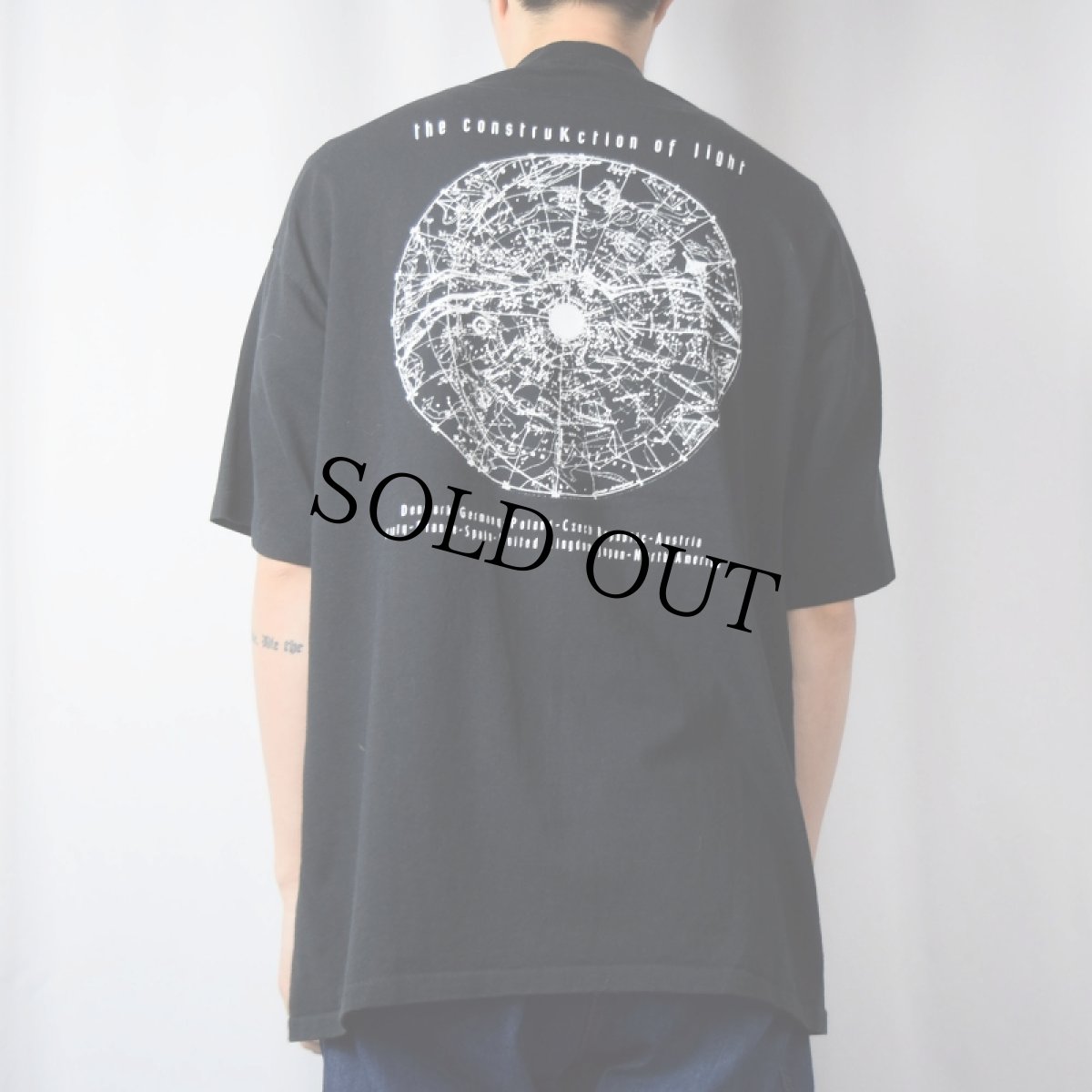 画像4: 2000's King Crimson "The ConstruKction Of Light" プログレッシヴ・ロック・バンドアルバムTシャツ BLACK XL (4)