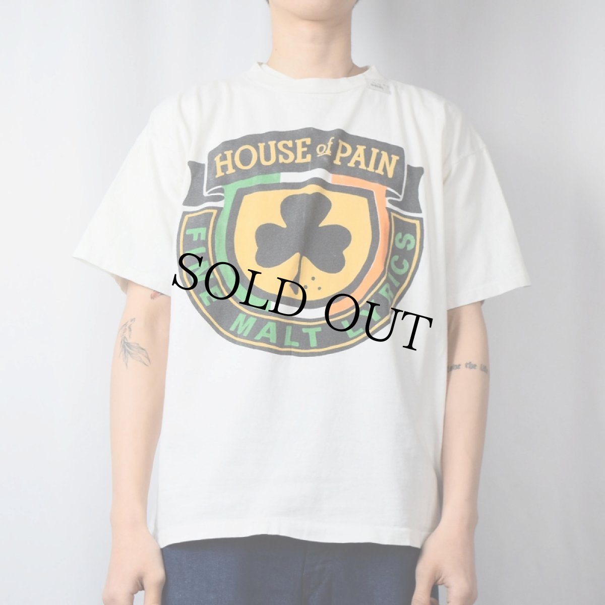 画像3: 90's HOUSE OF PAIN "FINE MALT LYRICS" ヒップホップTシャツ XL (3)