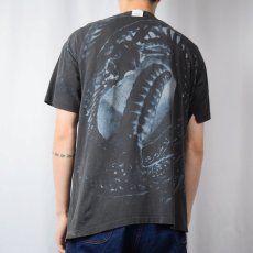 画像4: 90's PANTERA USA製 ヘヴィメタルバンド 大判プリントTシャツ BLACK XL (4)