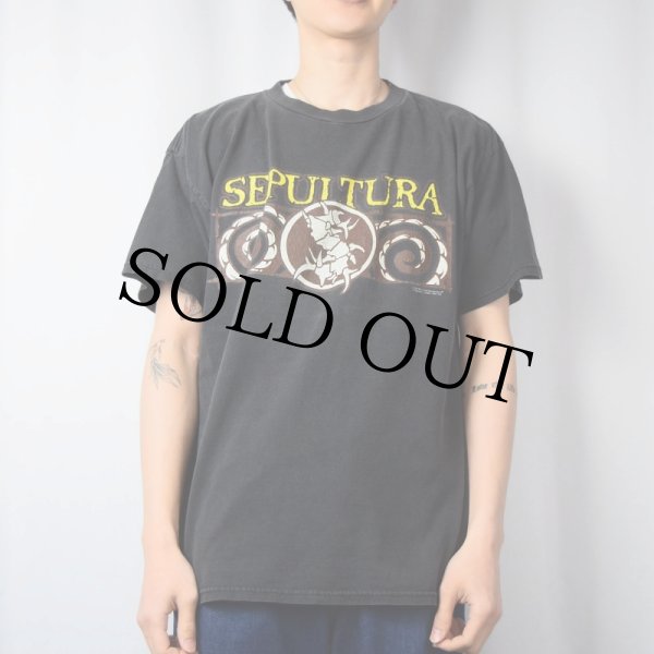 バンドTシャツ 90年代 90s アメリカ製 セパルトゥラ バンド バンT 音楽