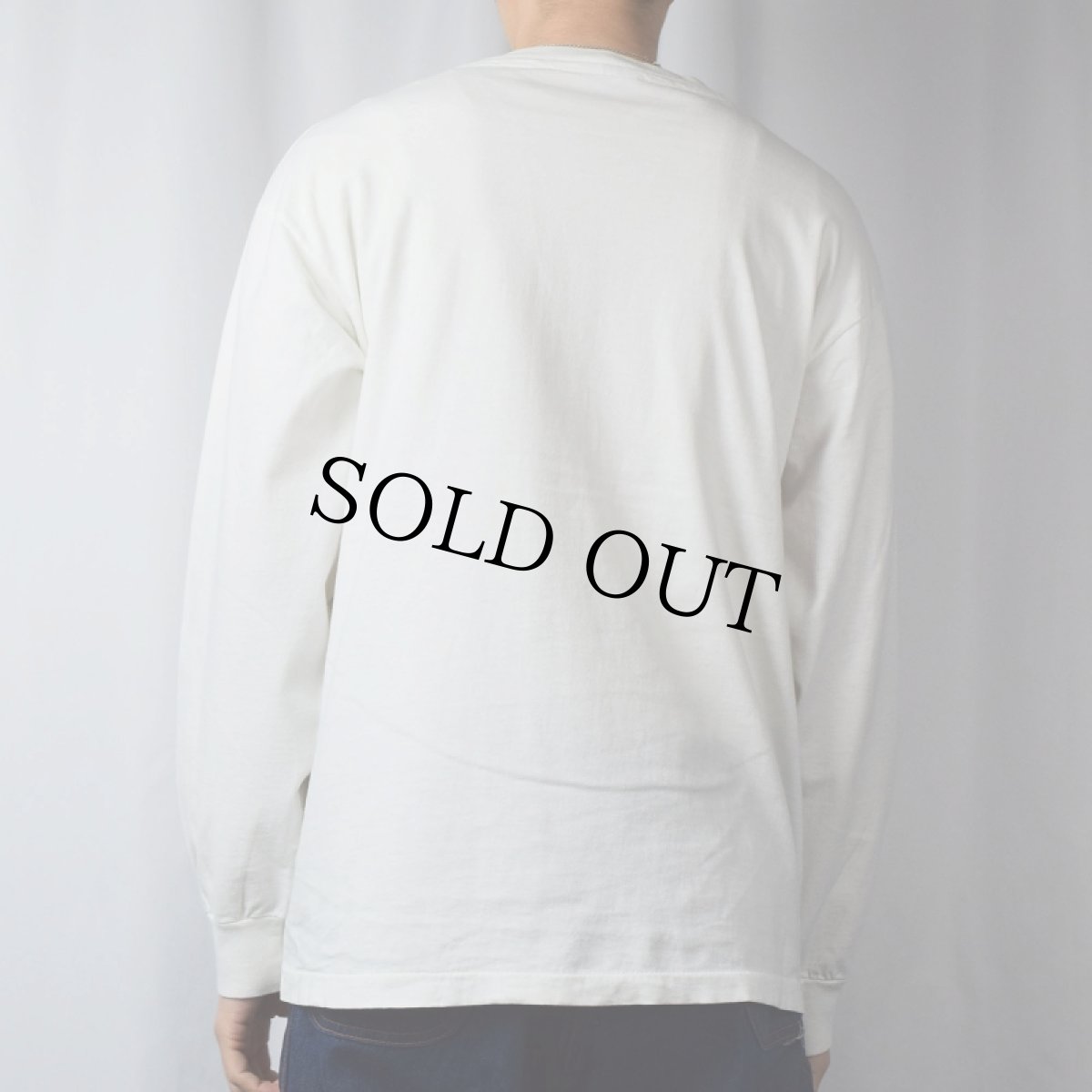 画像3: 90's BRUCE WEBER USA製 "VERSACE" フォトプリントロンT ONESIZE (3)