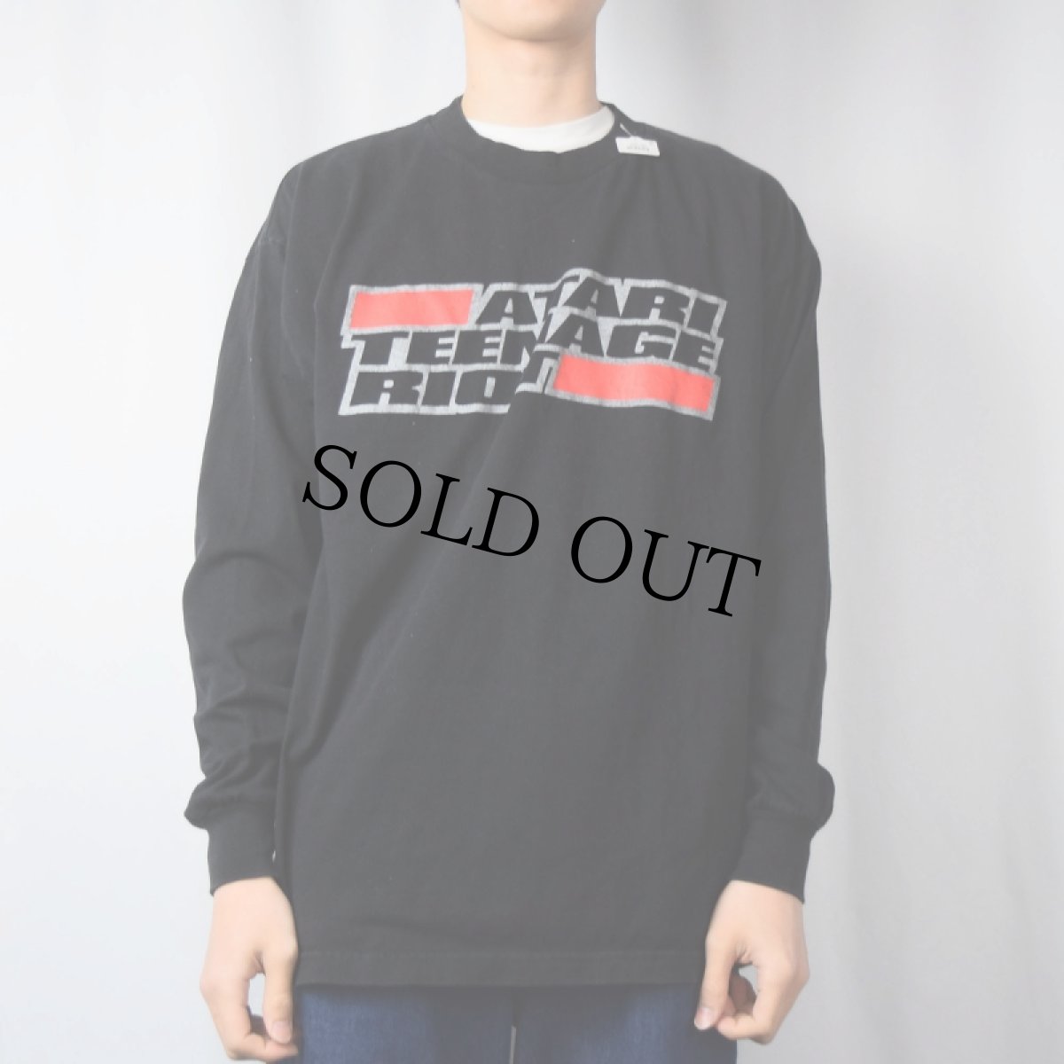 画像3: ATARI TEENAGE RIOT デジタルハードコアバンドロンT BLACK (3)