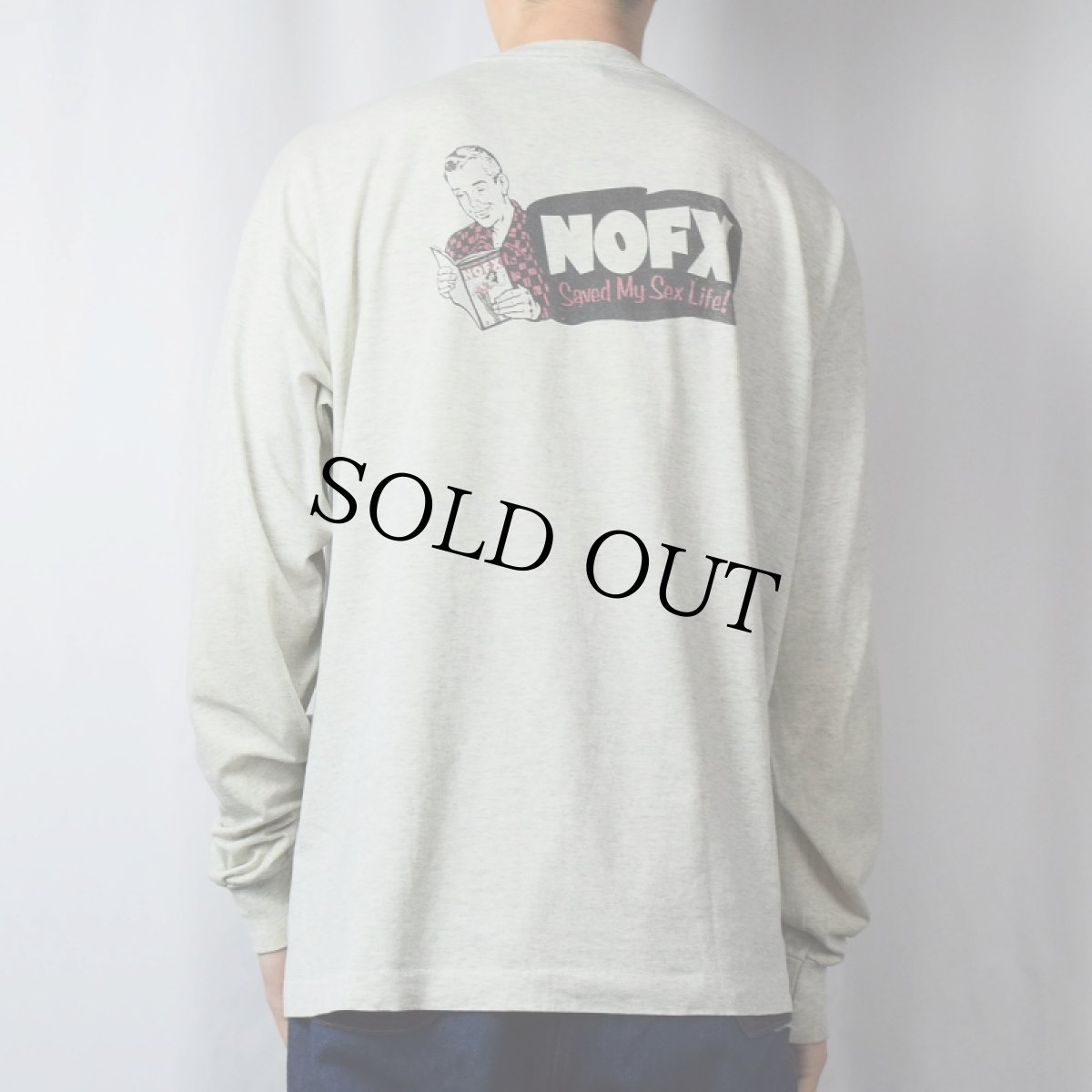 画像3: 1997 NOFX USA製 "Saved My Sex Life!" パンクロックバンドロンT XL (3)