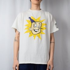 画像2: 90s SUB POP PUNKY USA製 "L7" サイン入り レコード・レーベル キャラクタープリントTシャツ XL (2)