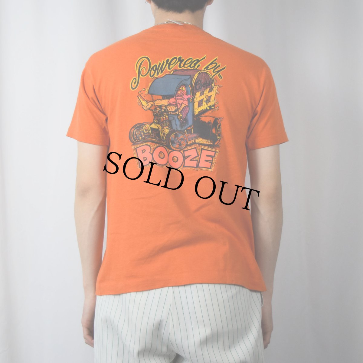 画像4: 70's Champion バータグ USA製 "SOUTHERN YORK CO." プリントTシャツ L (4)