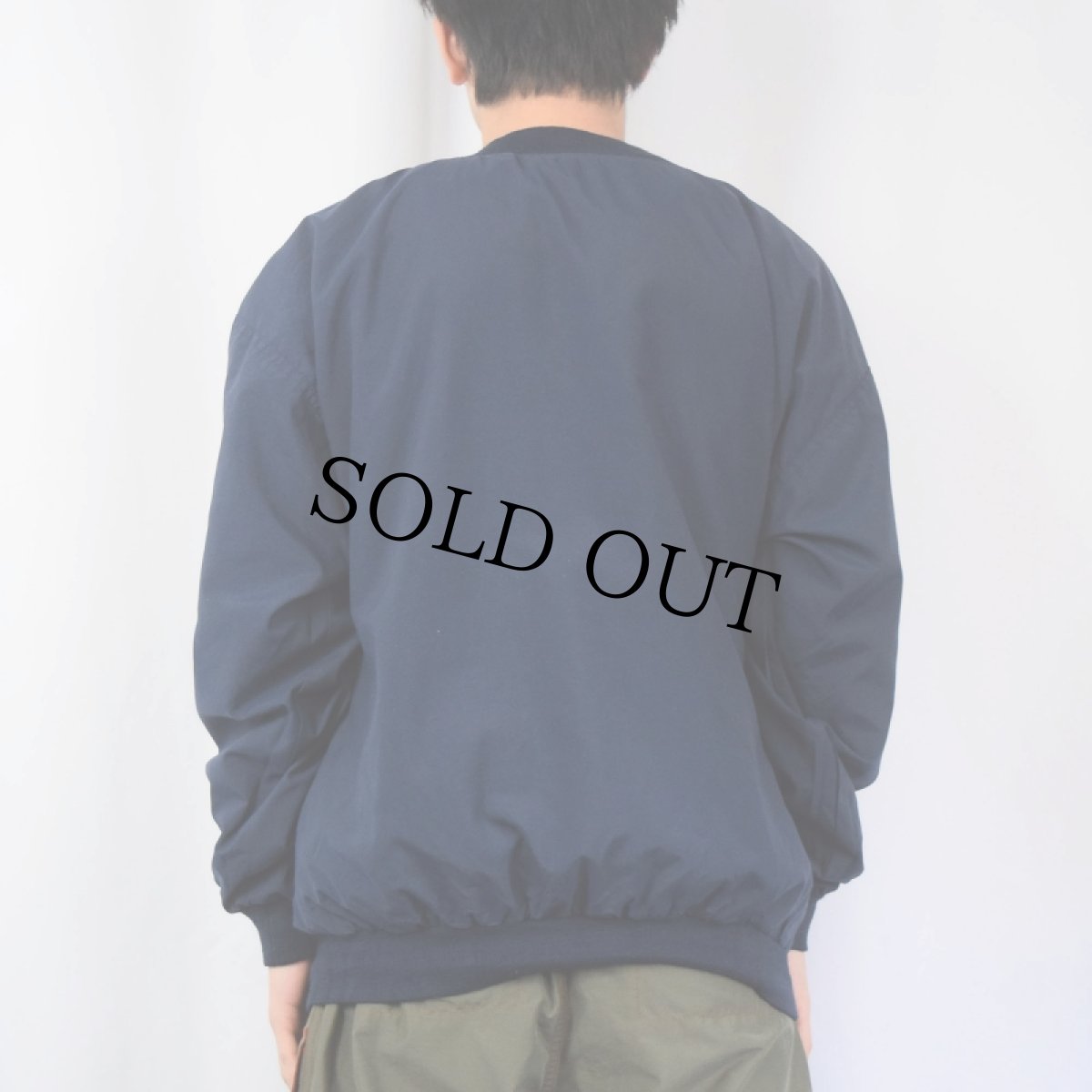 画像6: 90's roche USA製 リバーシブル ナイロンプルオーバー L (6)