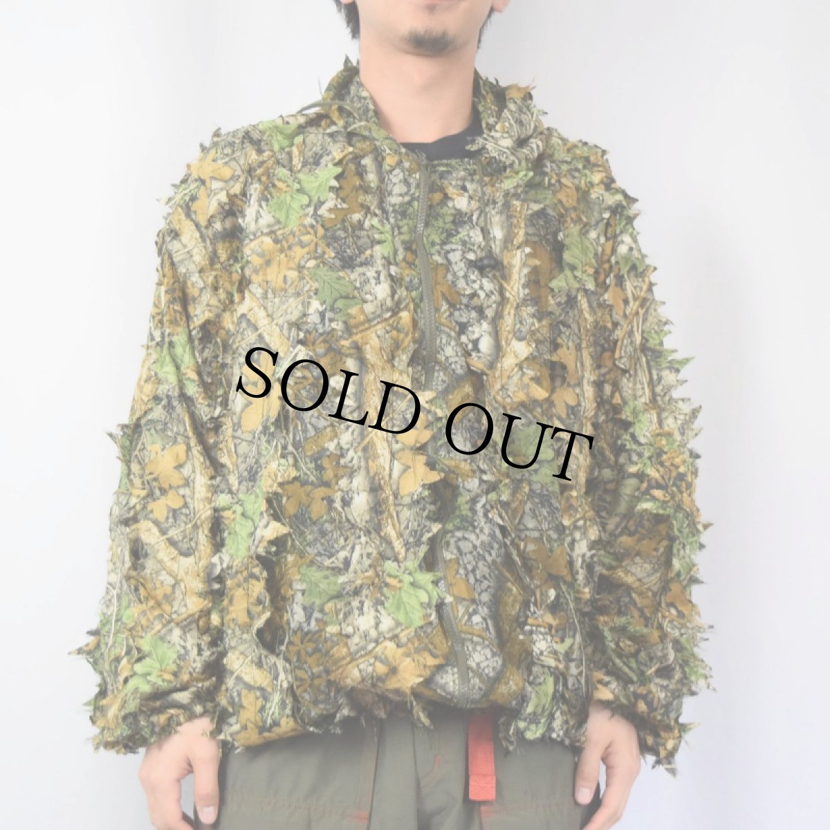 画像2: リアルツリーカモ柄 3Dギリージャケット (2)