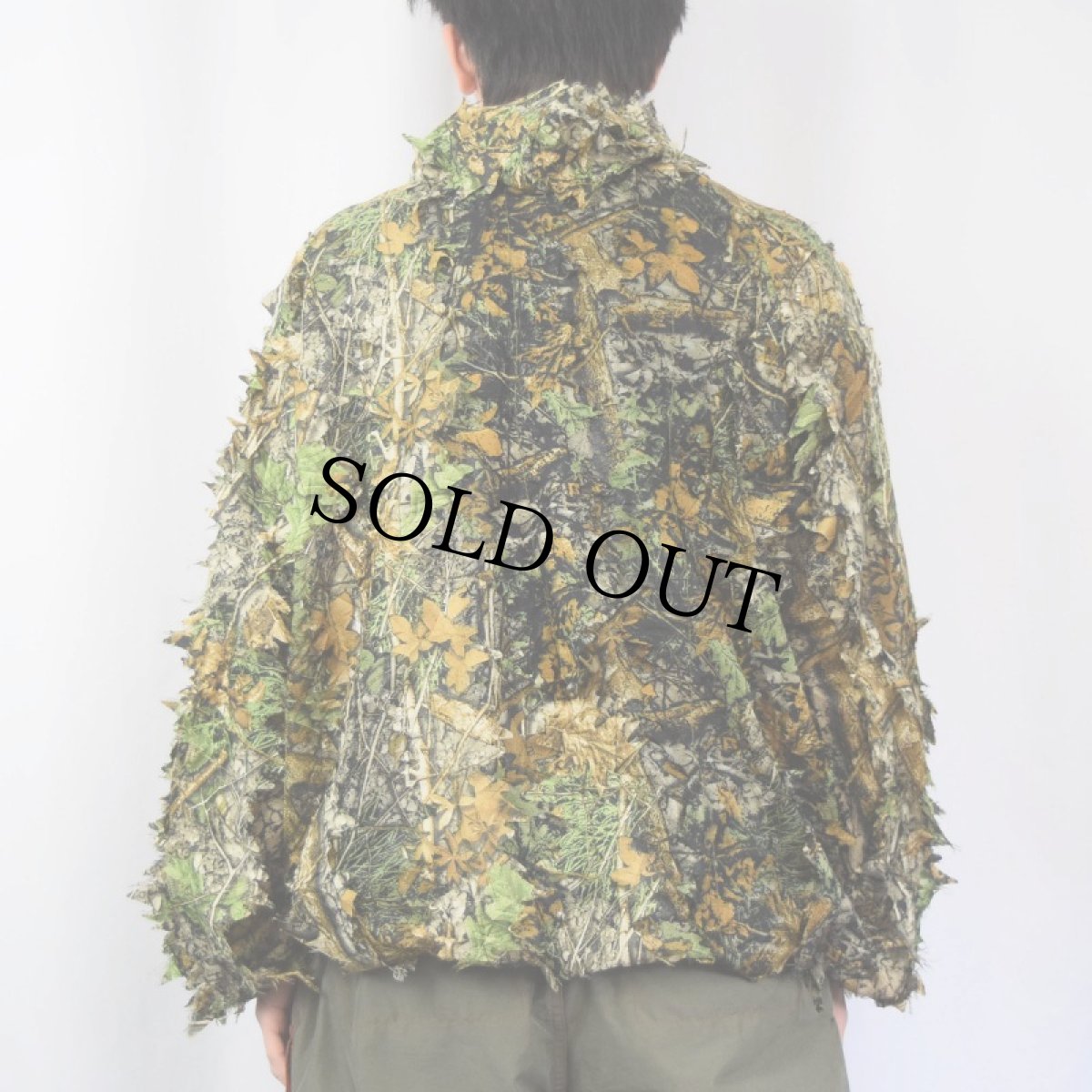 画像3: リアルツリーカモ柄 3Dギリージャケット (3)