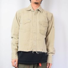 画像2: Carhartt カットオフ ウエスタンシャツジャケット (2)