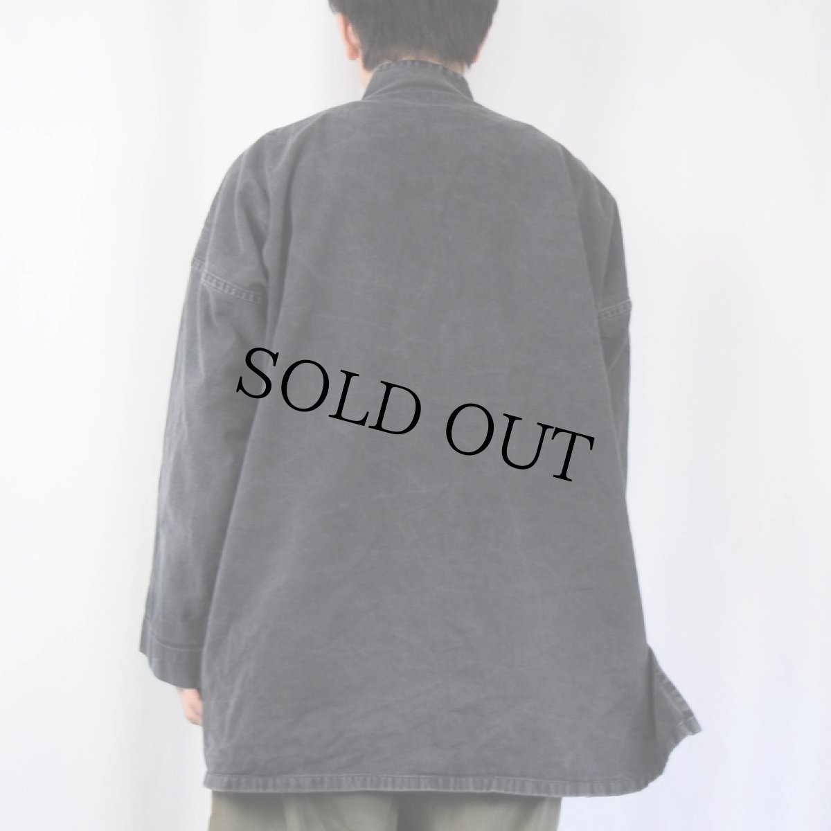 画像3: SFJAM NORIS コットンチャイナシャツジャケット (3)