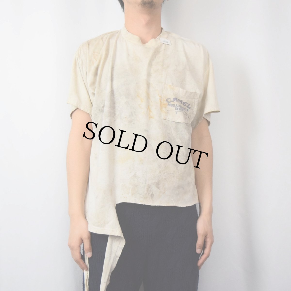 画像4: 1992 CAMEL "MUD & MONSTER" タバコ企業 ロゴプリントポケットTシャツ (4)
