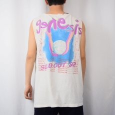 画像4: 1992 GENESIS "WE CAN'T DANCE" カットオフスリーブ ロックバンドツアーTシャツ (4)