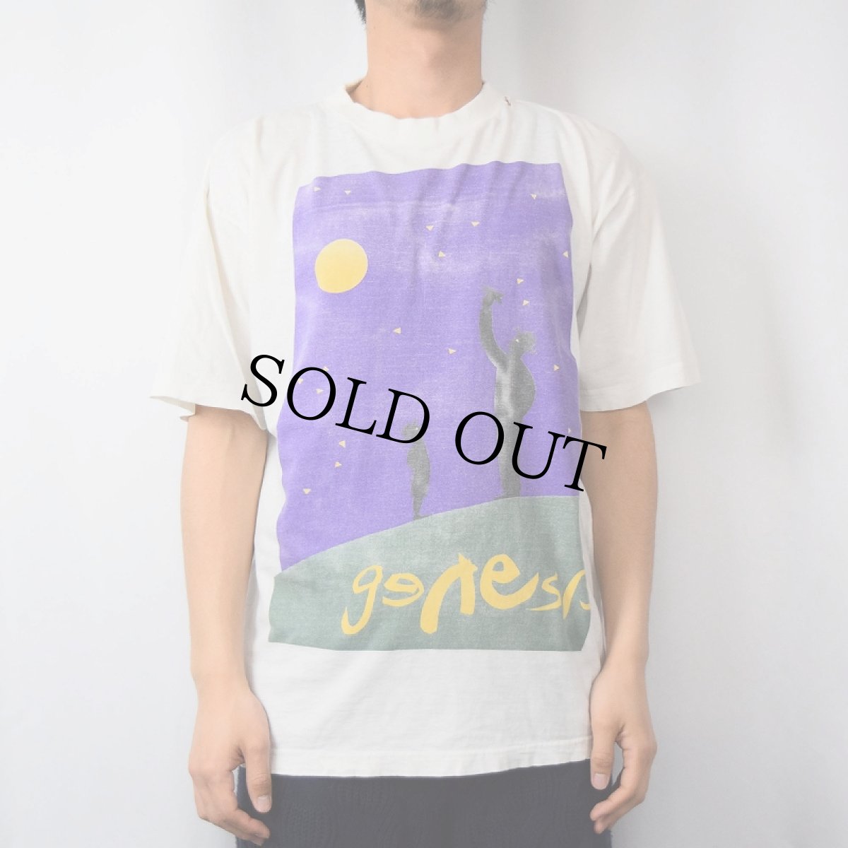 画像3: 1992 GENESIS ロックバンドツアーTシャツ L (3)