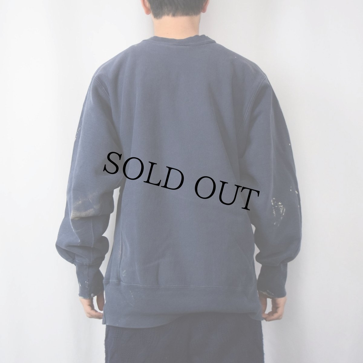 画像3: 80's Champion REVERSE WEAVE トリコタグ USA製 "CREIGHTON UNIVERSITY" プリントスウェット NAVY XL (3)