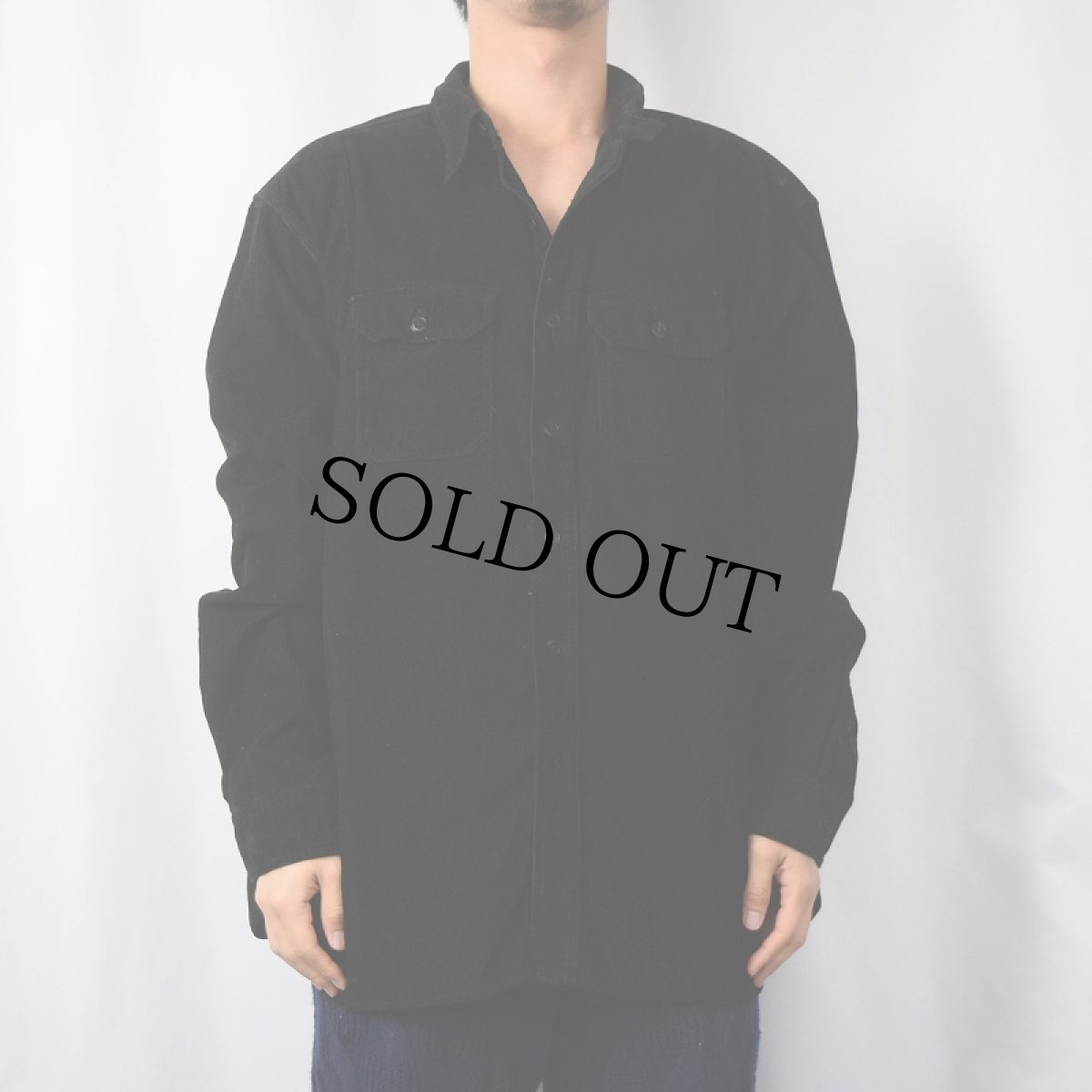 画像2: POLO Ralph Lauren コーデュロイシャツ BLACK XL (2)