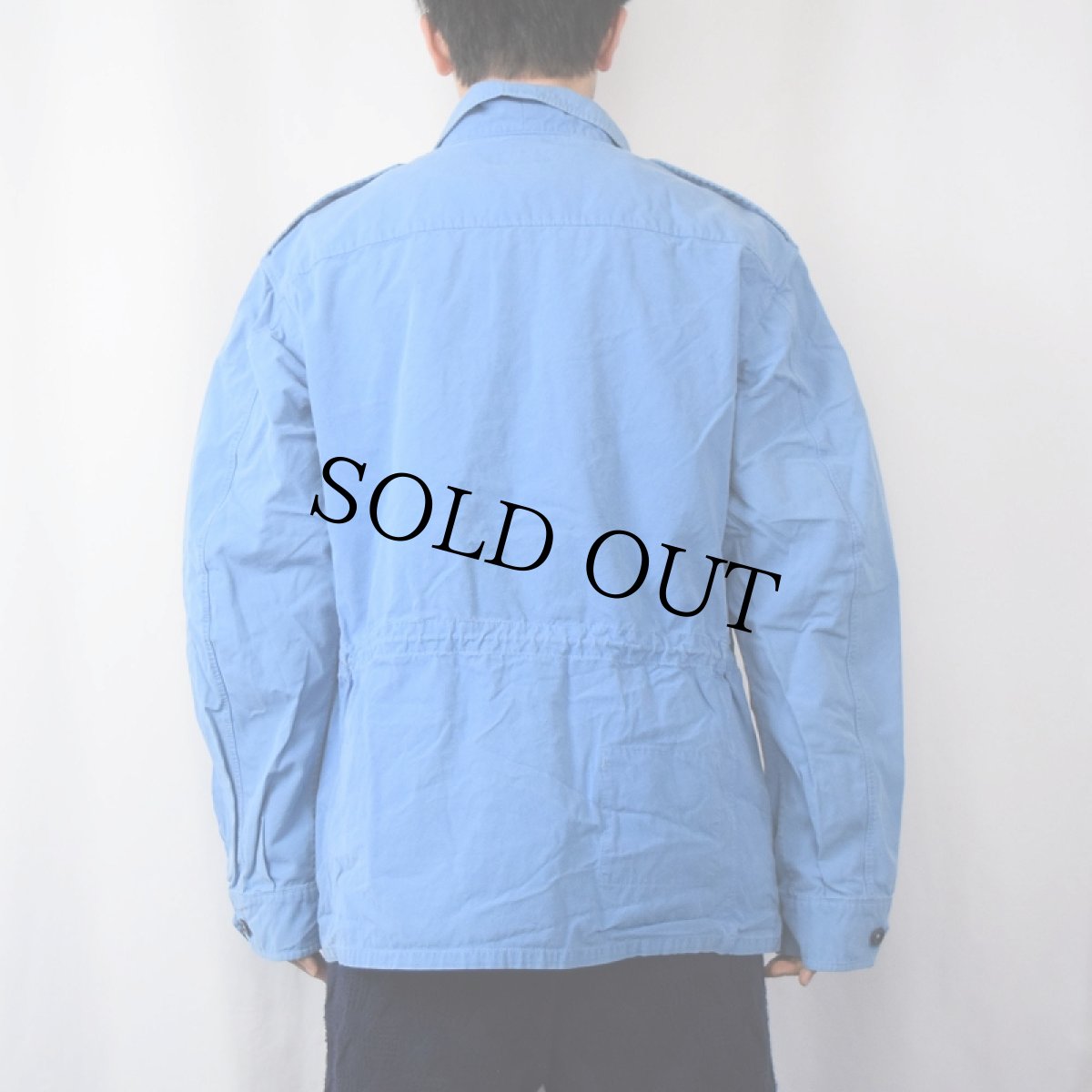 画像3: POLO Ralph Lauren "MILITARY TYPE" エポレット付き コットンジャケット L (3)