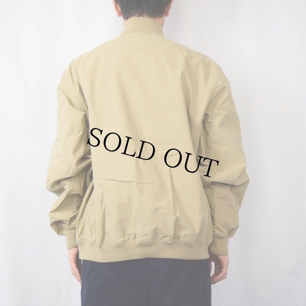 画像3: POLO Ralph Lauren "MILITARY TYPE" コットンジップジャケット L (3)