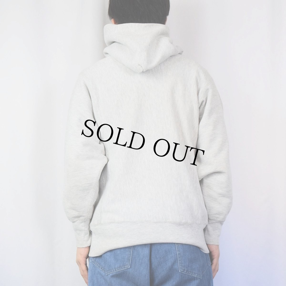 画像3: 80's Champion REVERSE WEAVE トリコタグ USA製 "PITT" プリントスウェットフーディー M (3)