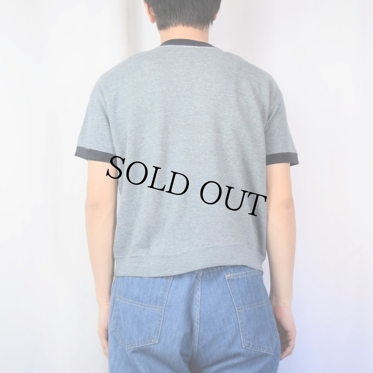 画像3: 〜60's "NEW MEXICO STATE" プリント半袖スウェット (3)