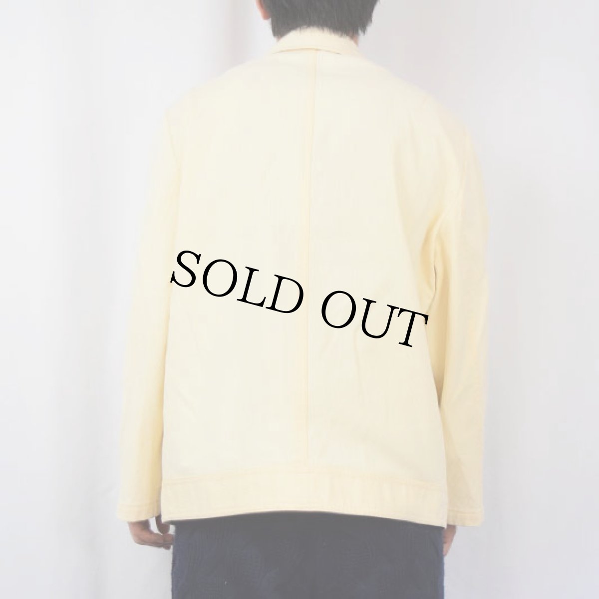 画像3: デザイン ピケテーラードジャケット (3)