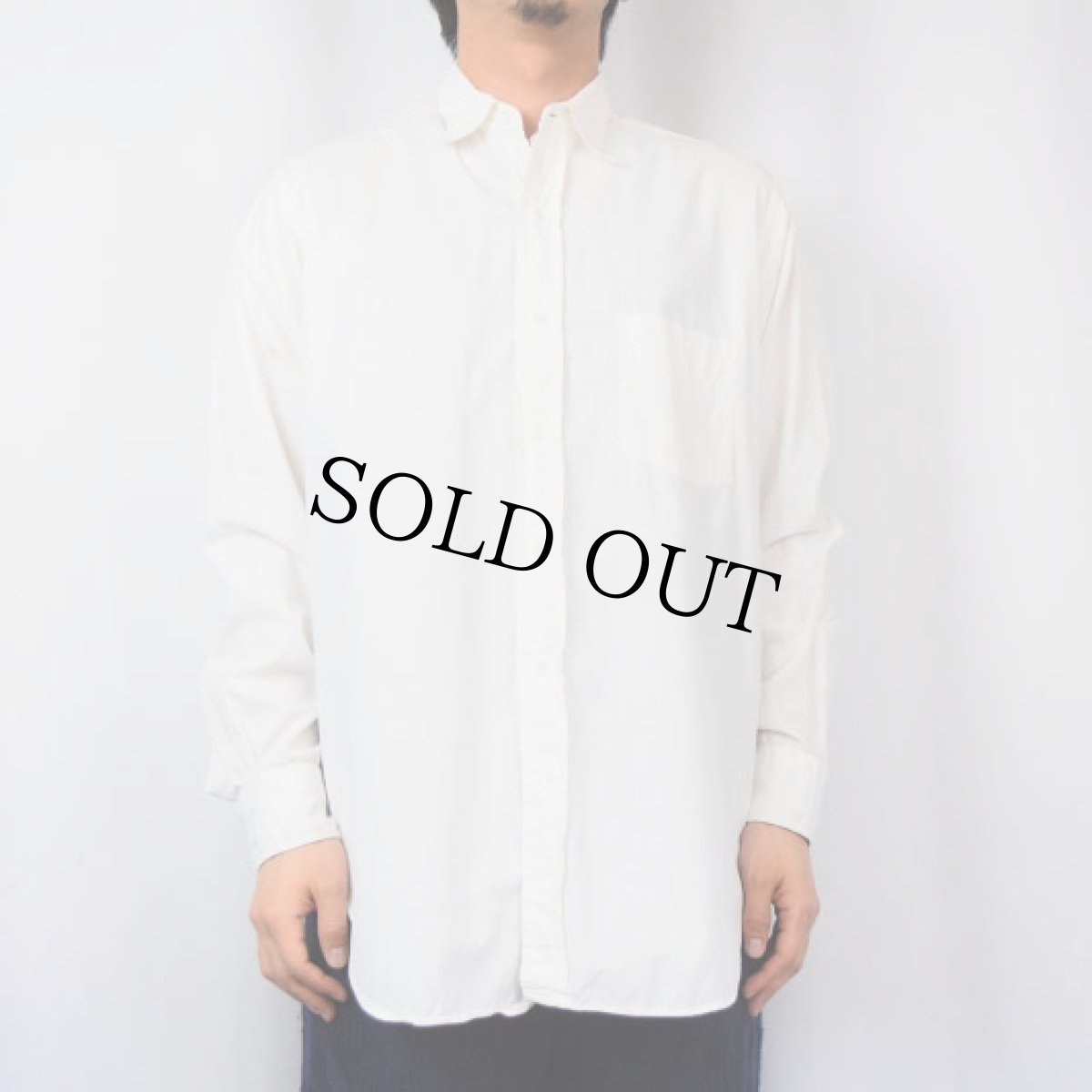 画像2: 〜50's SEAMONT コットンシャツ SIZE15-34 (2)