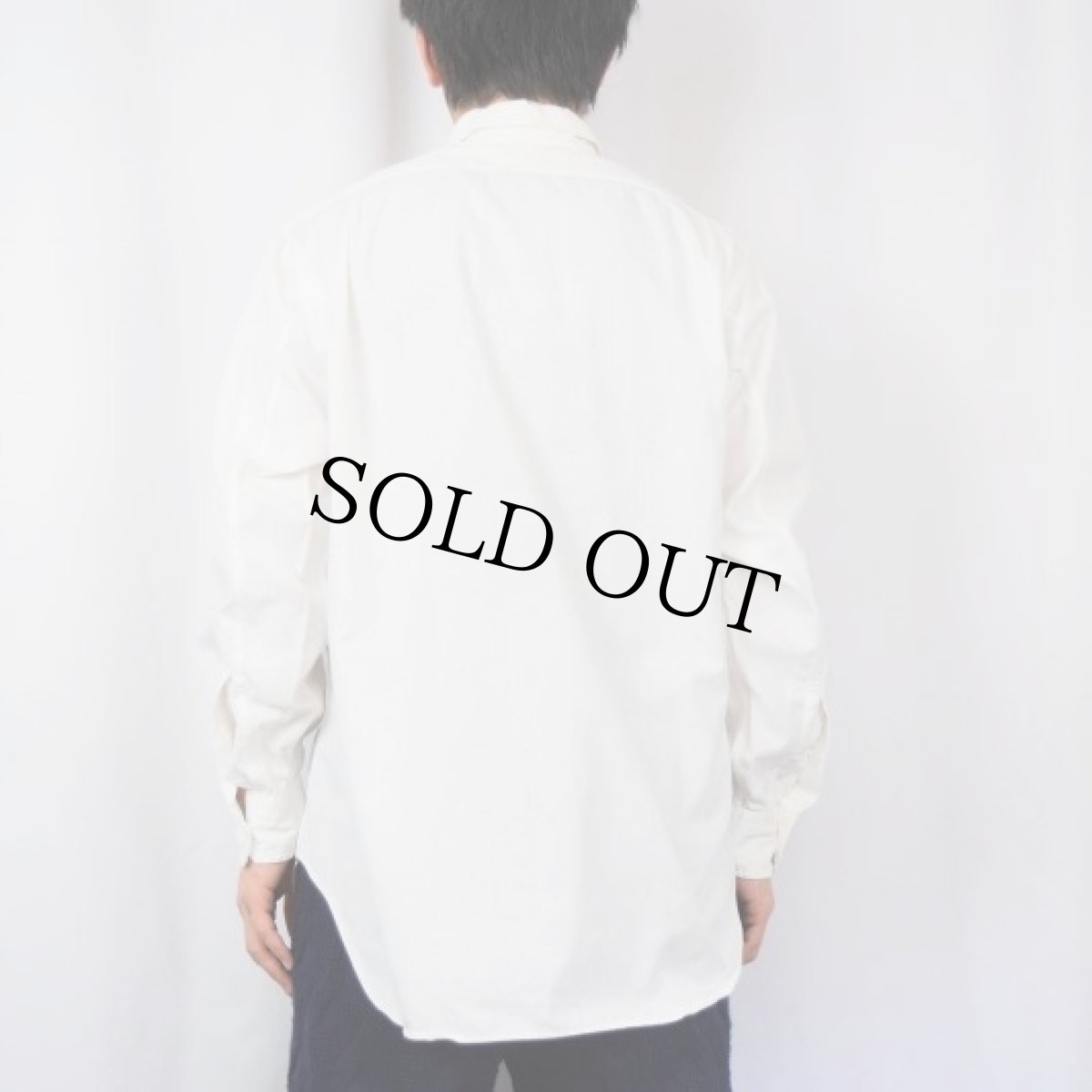 画像3: 〜50's SEAMONT コットンシャツ SIZE15-34 (3)