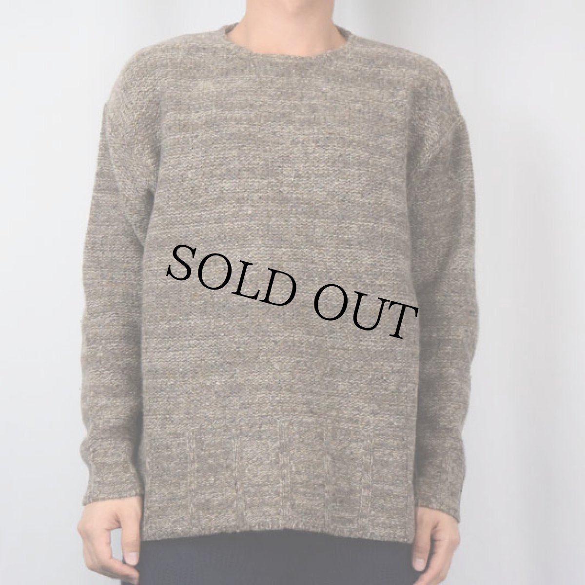 画像2: 90's J.CREW ウールニットセーター S (2)