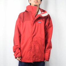 画像2: 2000's Patagonia "h2no" ポリエステルストームジャケット L (2)