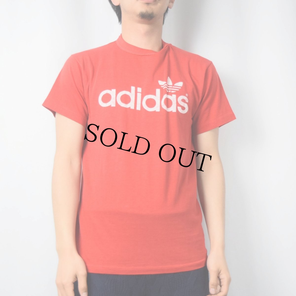 画像2: 80's adidas ロゴプリントTシャツ (2)