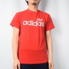 画像2: 80's adidas ロゴプリントTシャツ (2)