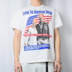 画像2: 90's CONEHEADS USA製 "LIVING THE AMERICONE DREAM" SF映画プリントTシャツ L (2)