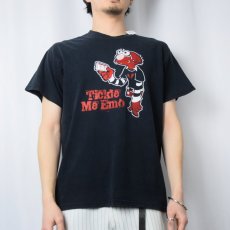 画像2: 2000's "Tickle Me Emo" キャラクターパロディTシャツ BLACK M (2)