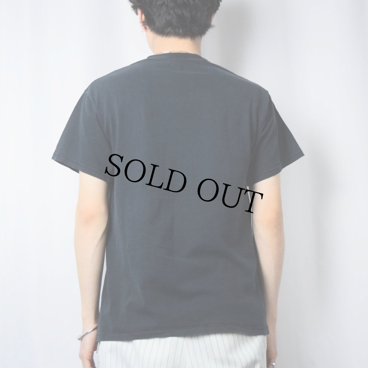 画像3: 2000's "Tickle Me Emo" キャラクターパロディTシャツ BLACK M (3)