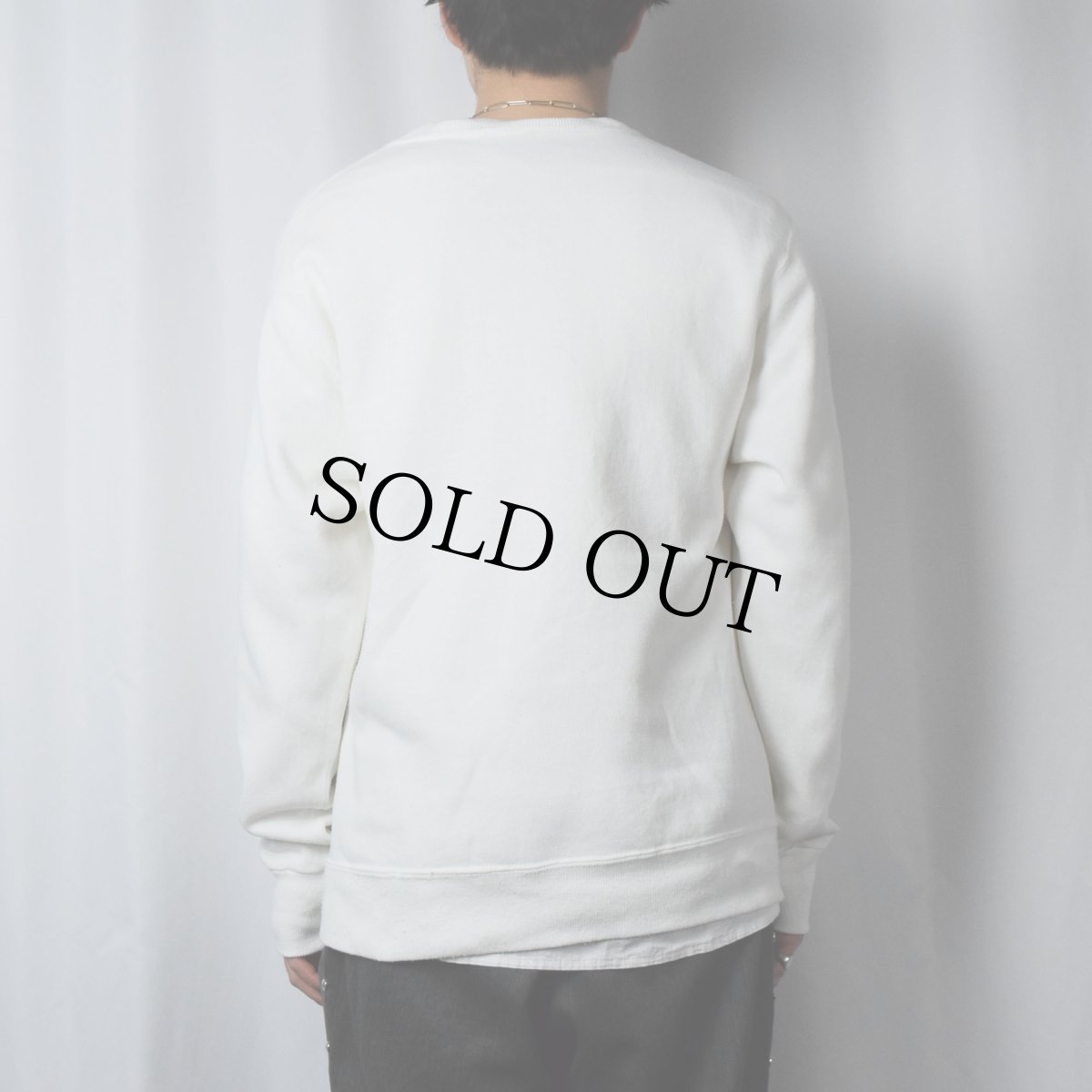 画像3: 【SALE】 80's Champion バータグ USA製 "NOTRE DAME" プリントスウェット L (3)