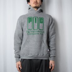 画像2: 80's RUSSELL ATHLETIC USA製 "PIG" プリントスウェットフーディー M (2)