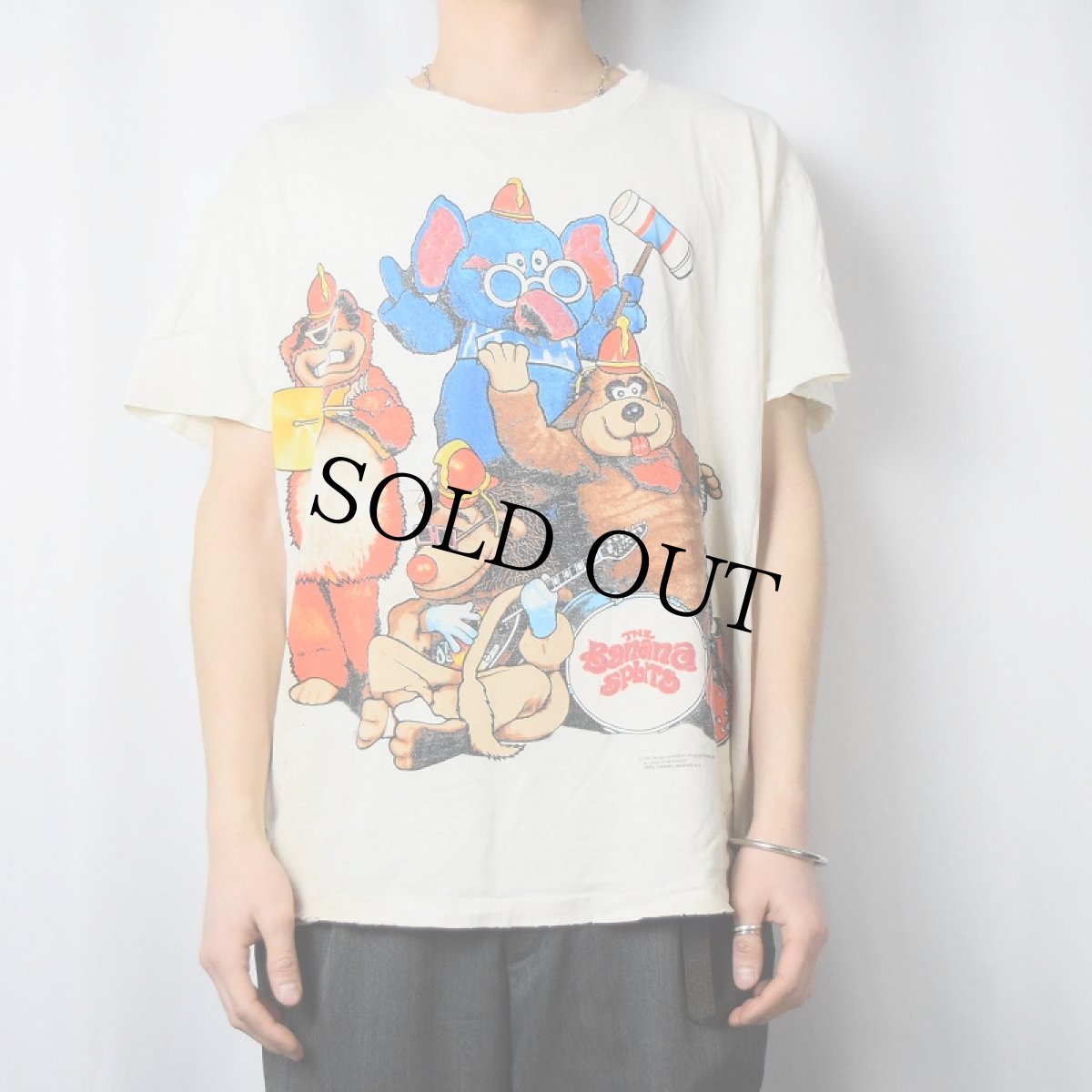 画像3: 90's The Banana Splits USA製 バラエティ番組 キャラクタープリントTシャツ XL (3)