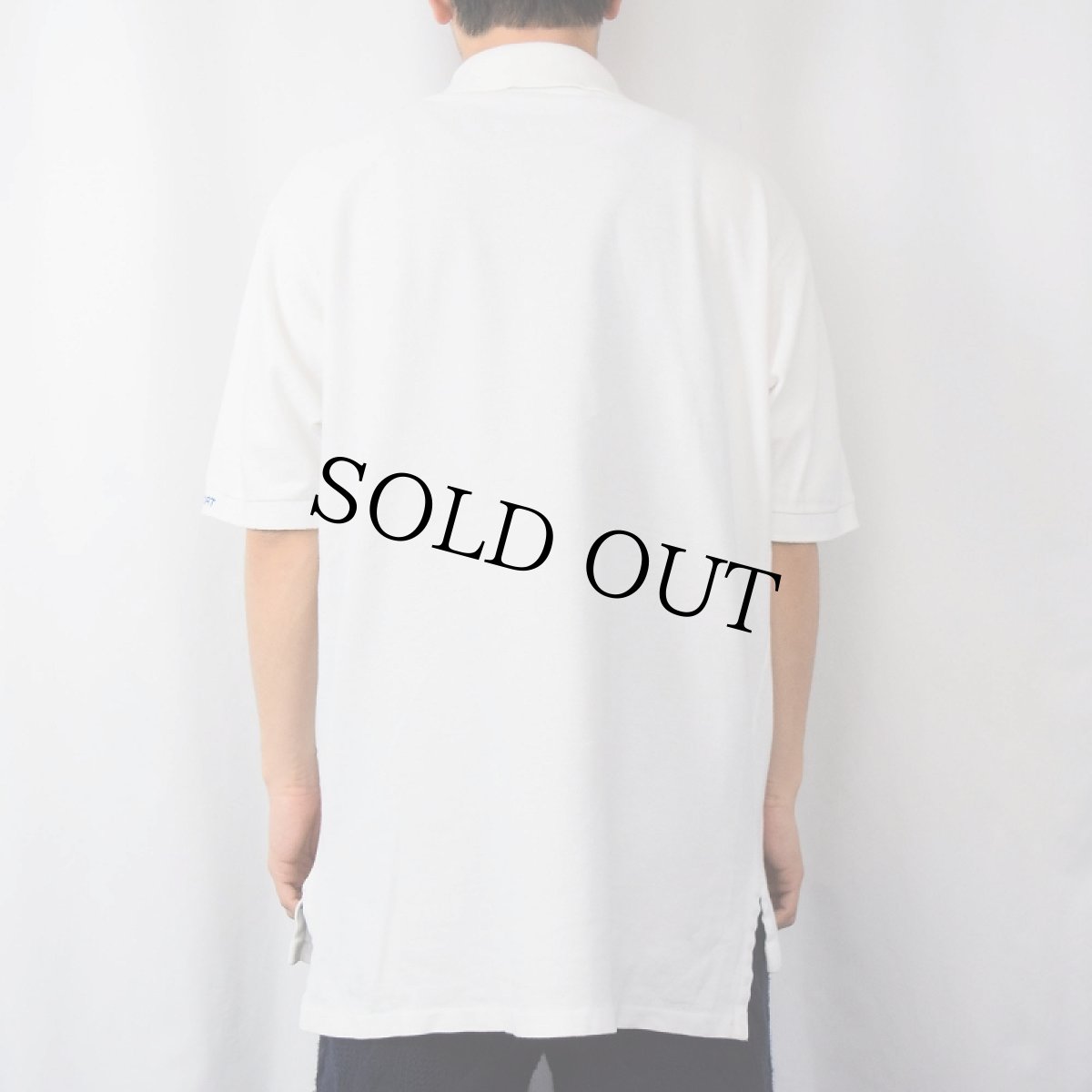 画像3: 90's POLO SPORT Ralph Lauren USA製 "POLO" プリントポロシャツ L (3)