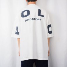 画像4: 90's ブート POLO SPORT Ralph Lauren USA製 ロゴプリントTシャツ XXL (4)