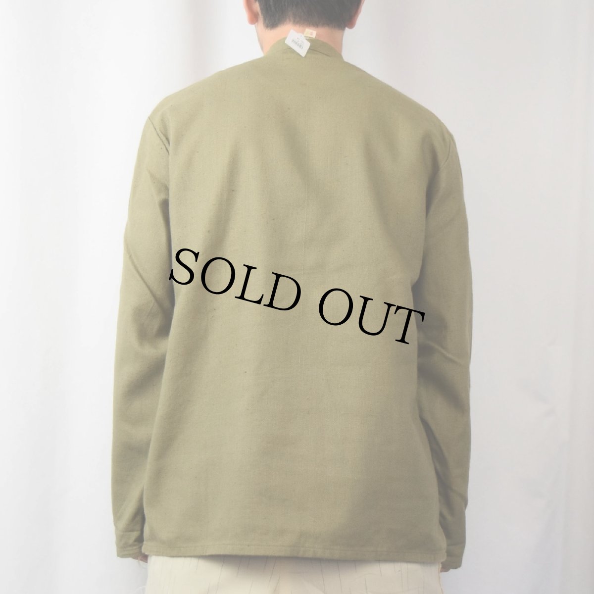 画像3: 80's 東ドイツ軍 コックシャツジャケット SIZE50 (3)