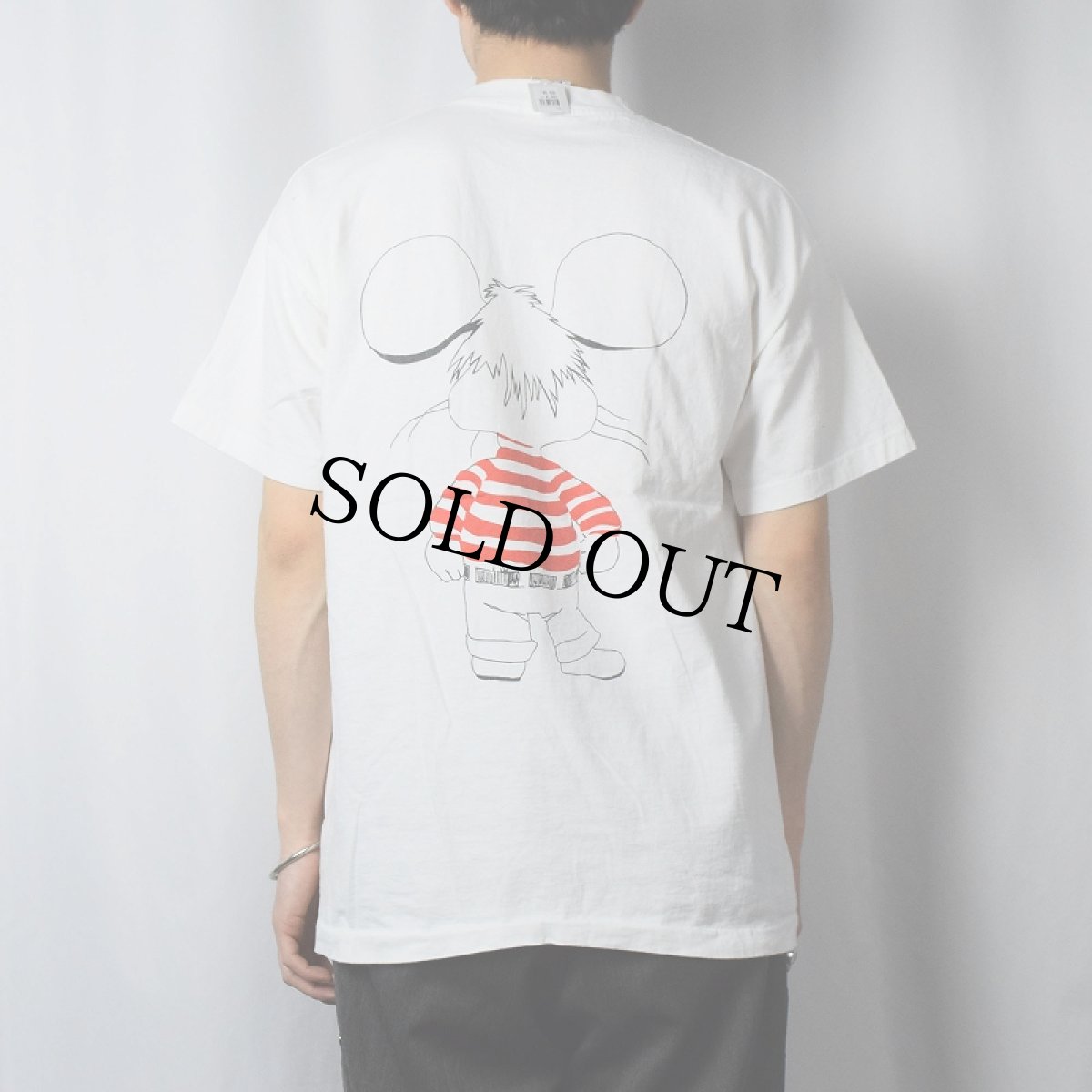 画像4: 90's Topo Gigio キャラクタープリントTシャツ XL (4)