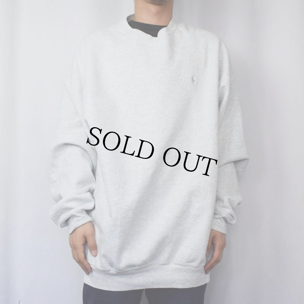 画像2: POLO Ralph Lauren ロゴ刺繍 スウェット XXL (2)