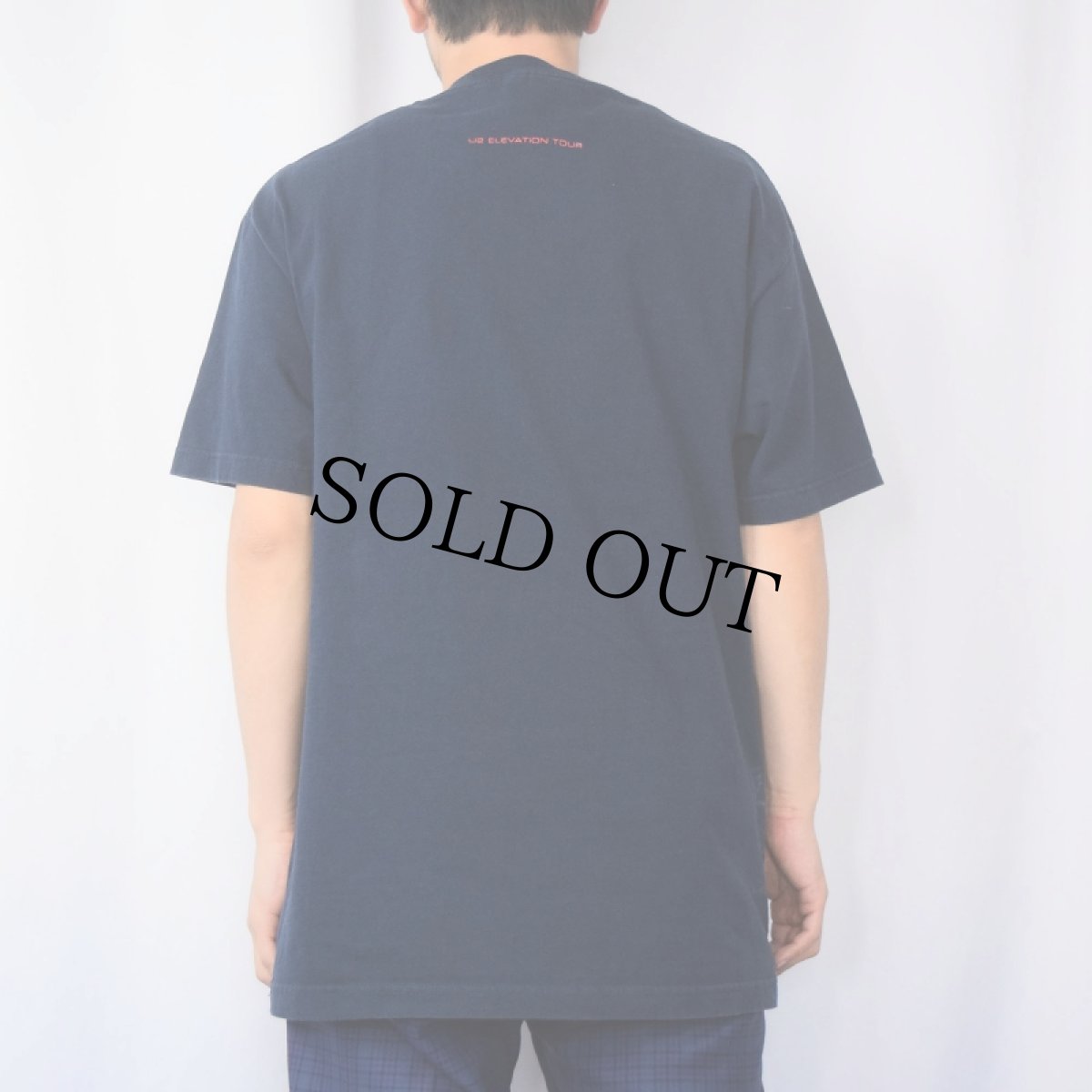 画像3: U2 "ELEVATION TOUR" ロックバンドツアーTシャツ NAVY L (3)