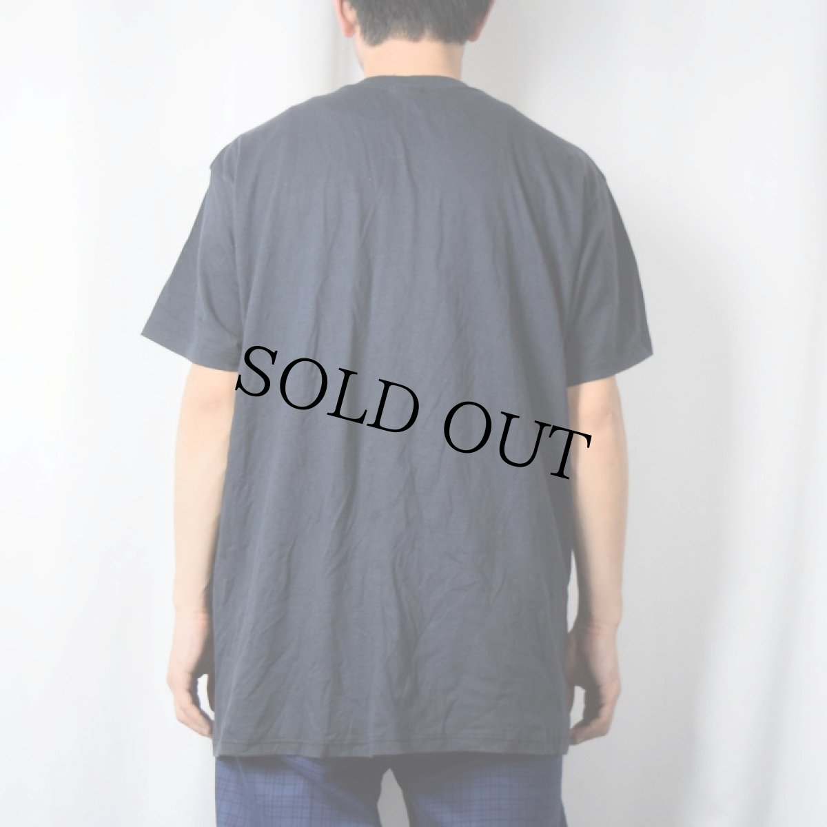 画像3: 80's Ken Brown アートプリントTシャツ NAVY (3)